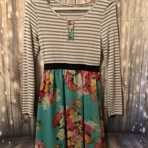 Sara Sara Neon Casual Dress